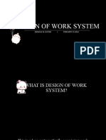Design of Work System1