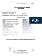 Lista de Textos y Útiles Escolares 2024 - Grado 1