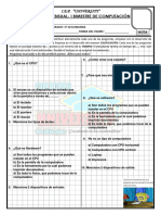 Examen de Computacion - 5to Secundaria