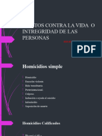 DELITOS CONTRA LA VIDA_Penal II