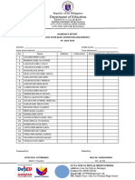 Numeracy Report