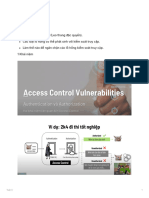 Tuần 3 A01 Broken Access Controls