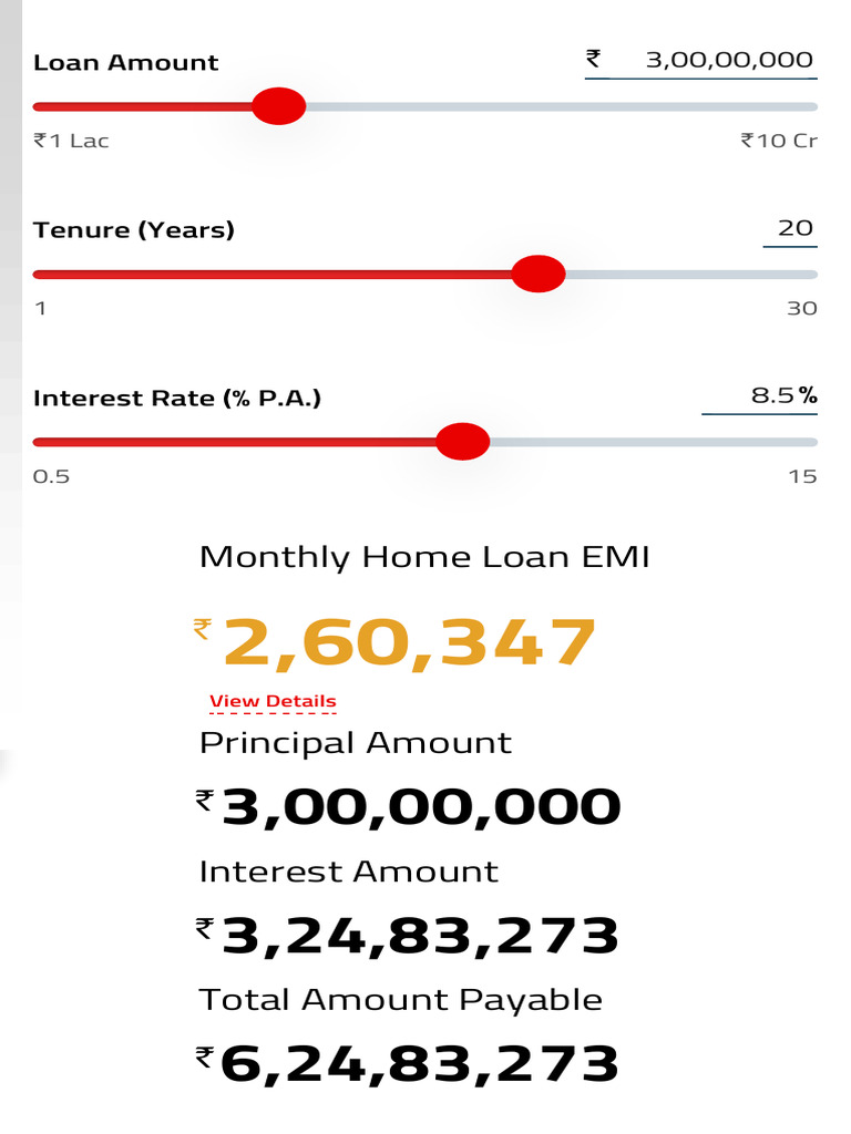 Home Loan EMI Calculator EMI Calculator Calcu PDF Mortgages Debt