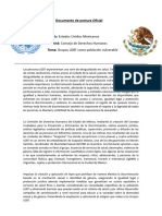 Documento de Postura Oficial