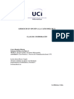 Clase de Comprobacion para El Cambio de Categoria (Estandar)