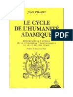 Ciclul Umanităţii Adamice - Jean Phaure