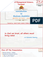 Business Statistics - Introduction