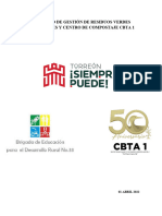 Gestión de Residuos Verdes Municipales y Centro de Compostaje Cbta 1