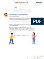 COMUNICACIÓN - Elaboramos Una Propuesta Deacciones para Prevenir..