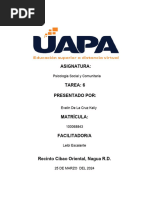 Tarea Vi Psicologia Soc. Comunitaria 2024