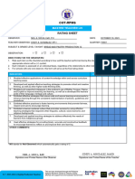 COT-RPMS Rating Sheet for MT I-IV for SY 2023-2024