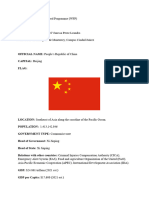 Position Paper Peopleâs Republic of China