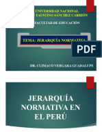 JERARQUIA NORMATIVA.