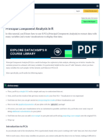 R PCA (Principal Component Analysis) - DataCamp