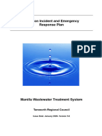 Pollution Incident and Emergency Response Management Plan - Manilla Wastewater Treatment System - January 2020 - Version 5.0 - SF6200