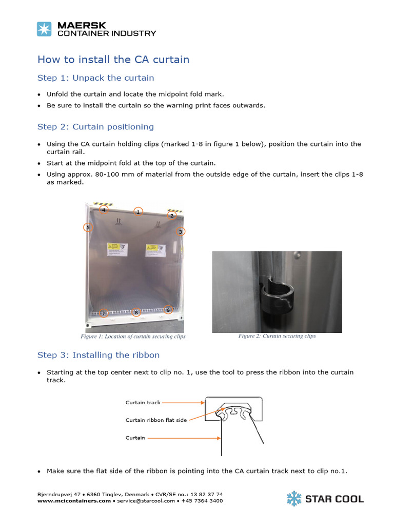 CA Curtain Installation Guide | PDF | Tools