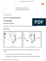 3-On-3 Basketball Plays To Score Easy Points (5 Plays)