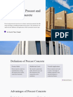 Introduction To Precast and Prestressed Concrete