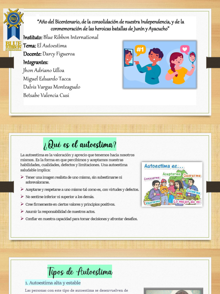 Claves para una Autoestima Saludable | PDF | Autoestima | Psicología Social