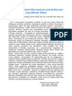 Wpływ Aktywności Fizycznej Na Rozwój Fizyczny I Psychiczny Dzieci1