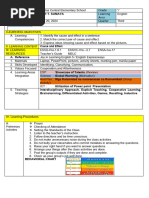 Cause and Effect Detailed Lesson Plan Grade 3 | PDF | Lesson Plan ...