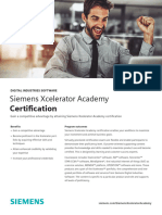 Siemens SW Xcelerator Academy Certification FS