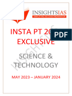 INSTA PT 2024 Exclusive Science and Technology