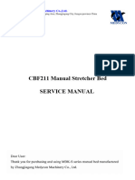 CBF211 Manual Stretcher Bed Service Manual