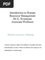 3272 - Introduction To HRM