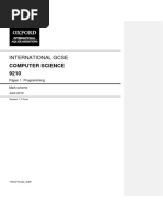 Gcse Computer Science Unit1 Mark Scheme Jun19