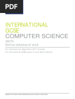 9210 International Gcse Computer Science Scheme of Work v1.0