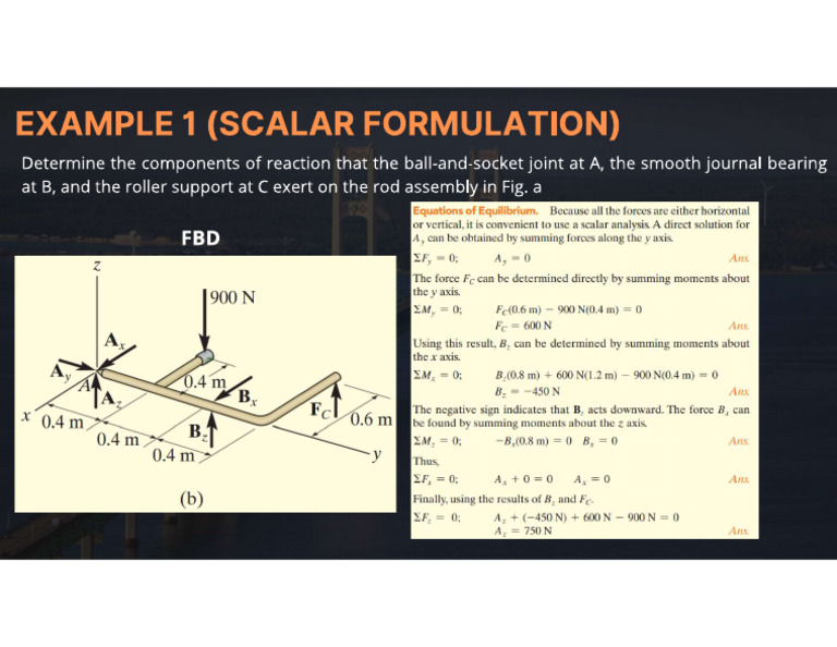 EXAMPLE 2 (Scalar FORMULATION | PDF