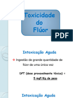 Toxicidade Do Fluor