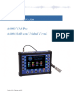 Adash A4400 VA4 Pro II Manual Espanol