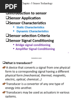 Chapter-3 Senosr Technology