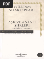 William Shakespeare - Aşk Ve Anlatı Şiirleri