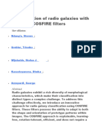 Classification of radio galaxies with trainable COSFIRE filters