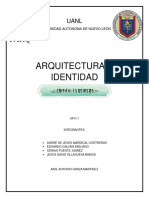 Arquitectura e Identidad Avance 2