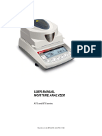 Digital Infrared Moisture Analyzer