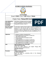 Dokumen - Tips Lesson Plan Board Cbse Class Viii Subject Chapter Cbse Class Viii