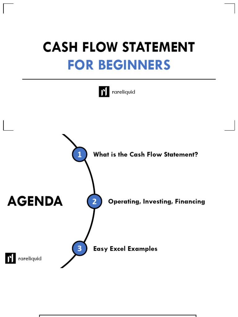 Cash Flow Statement Guide for Beginners | PDF | Cash Flow Statement ...