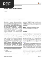 Reading Charts in Ophthalmology