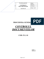 P.G.01Controlul Documentelor