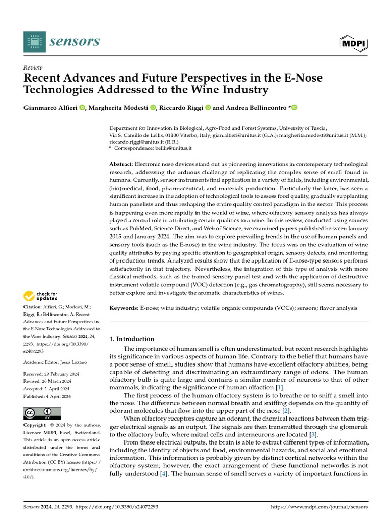 Recent Advances and Future Perspectives in The E-N | PDF | Gas ...