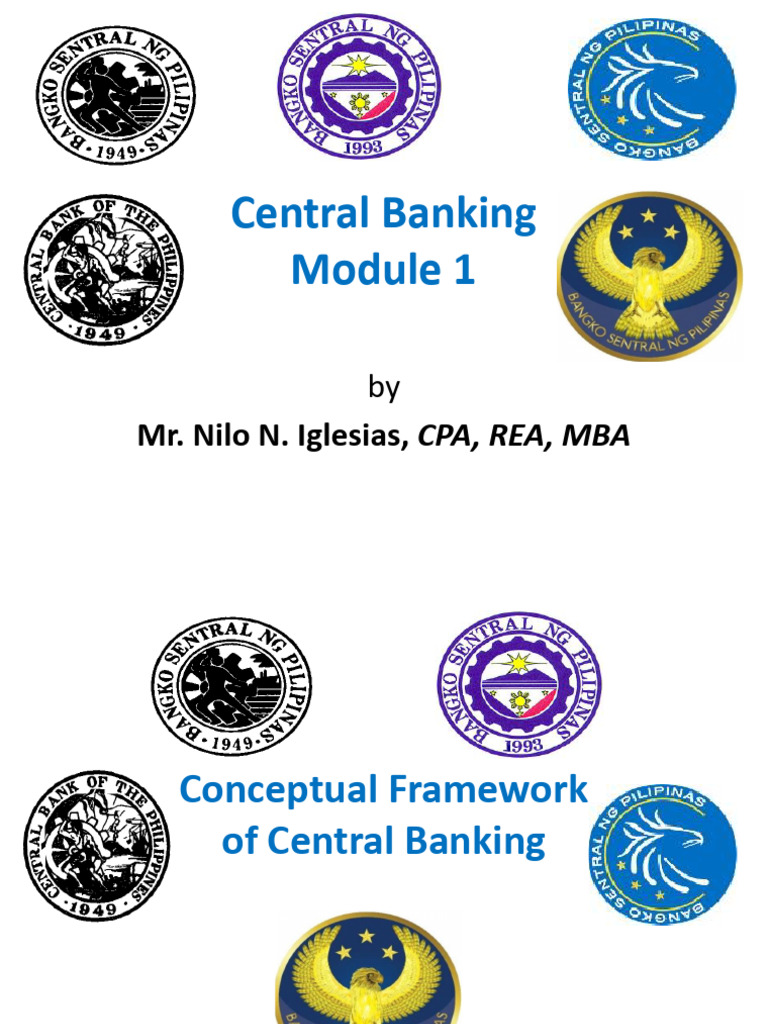 Module-1-Central-Banking | PDF | Money Supply | Demand For Money