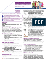 Tacrolimus For Prevention of Transplant Rejection 1