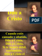 Dilo A Cristo