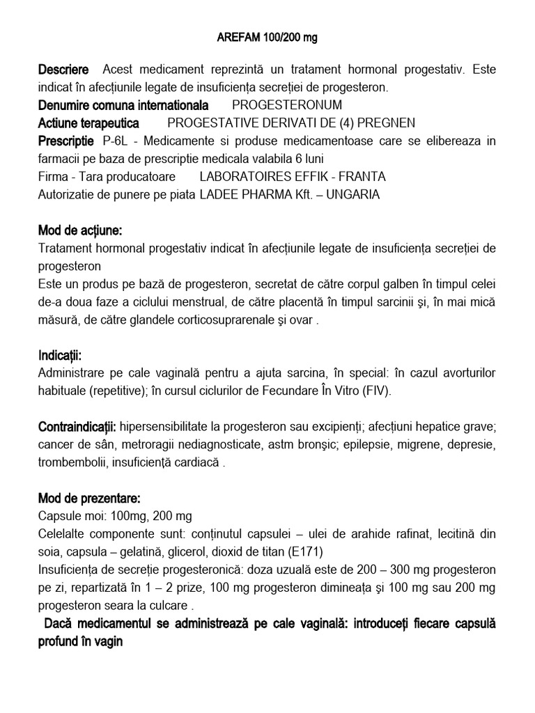 AREFAM 200 MG | PDF