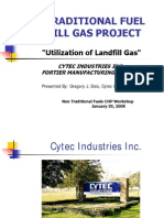 Non Traditional Fuel Landfill Gas Project