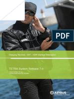 TETRA System Release 7.0: Charging Services: DXT - CDR Interface Description
